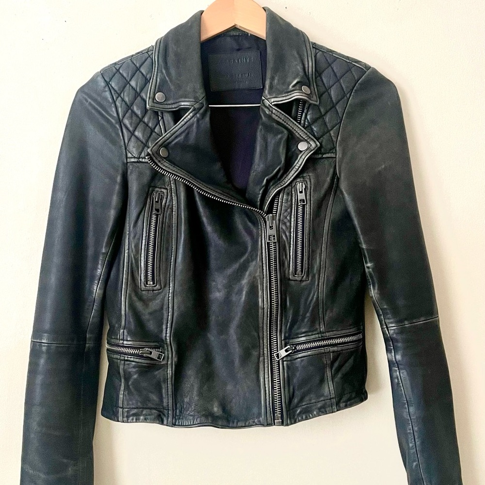 ALL SAINTS leather jacket